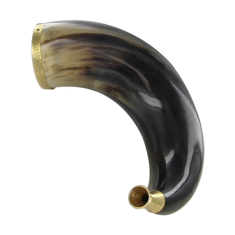 Cow Horn with Brass Rim Trumpet