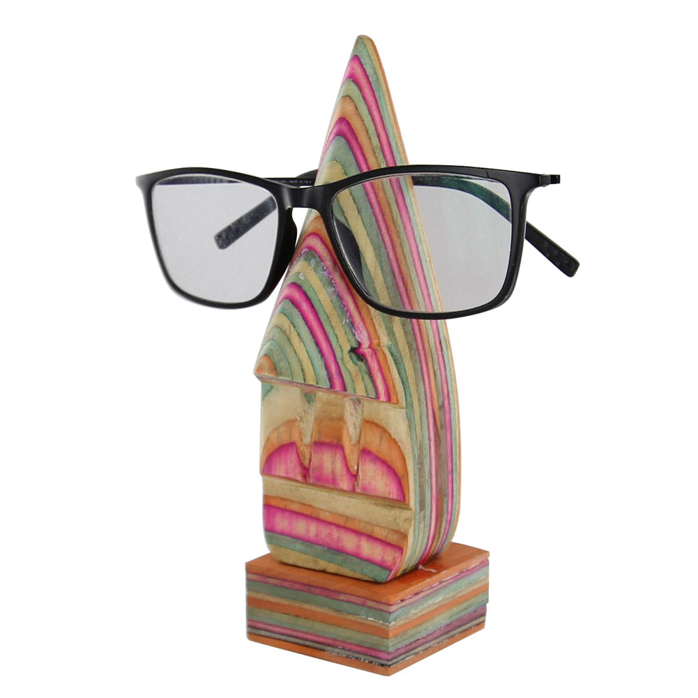 Handmade Eyeglass Sunglass Wooden Stand