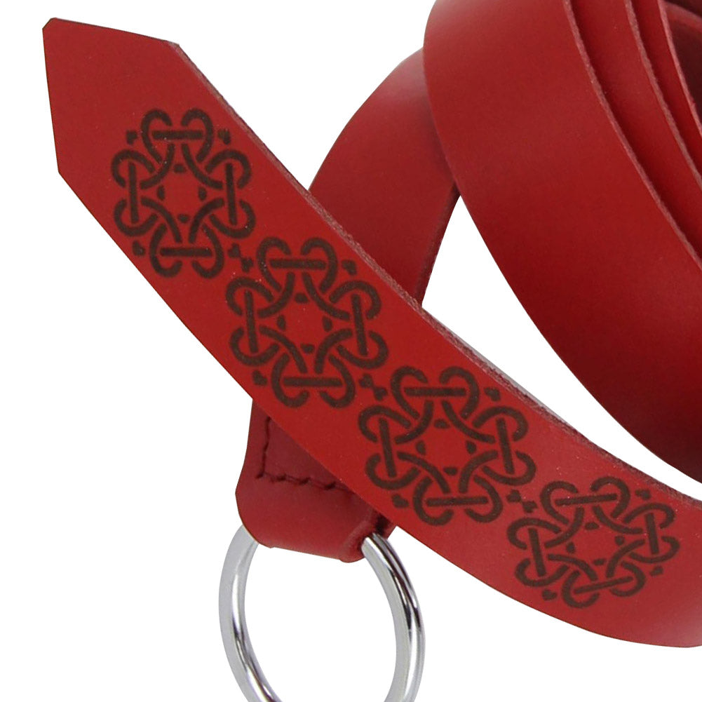 Leather Power of Love Viking Belt