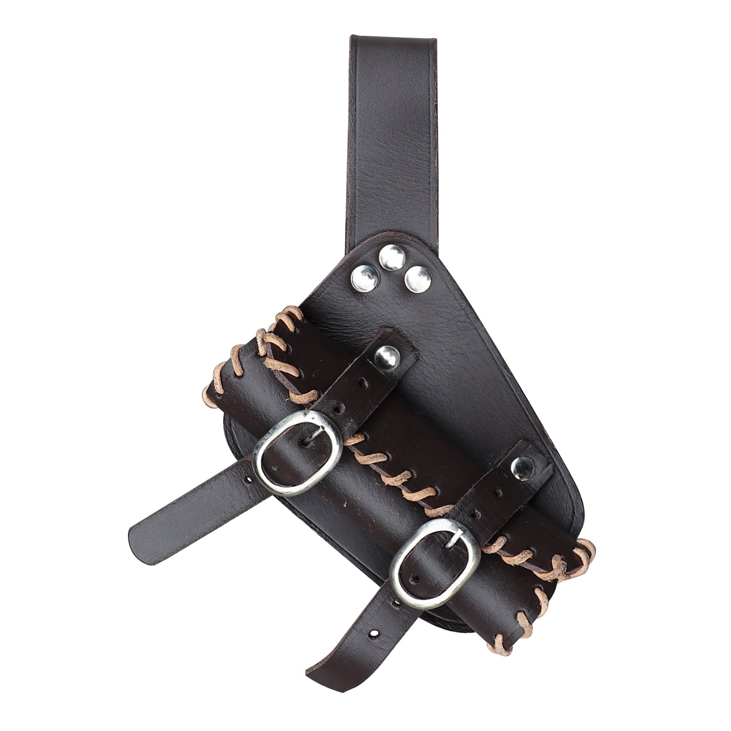 Deluxe Leather Sword Frog Holster Holder Weapon Accessory