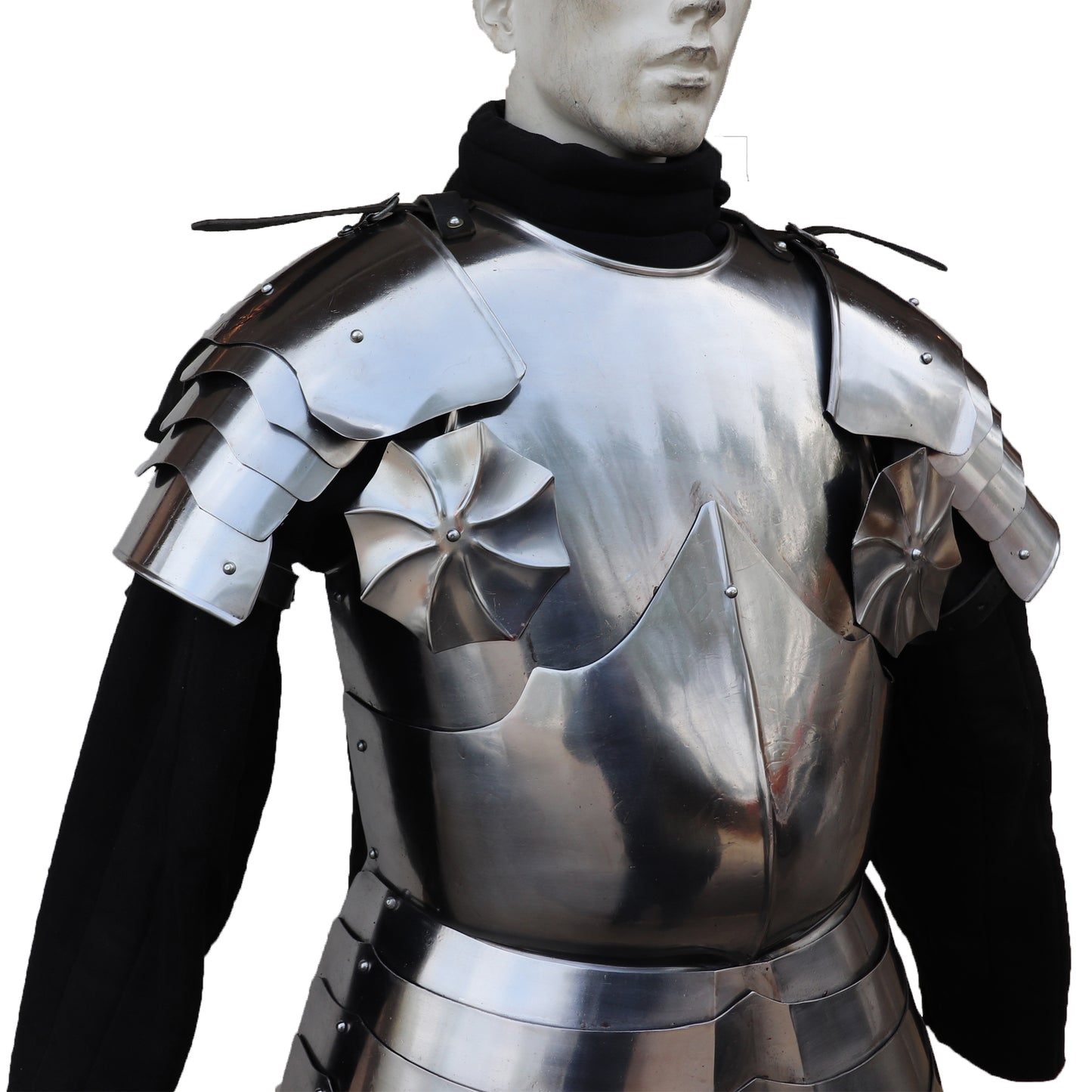 Medieval Warrior Knights Crusader Cuirass Chest Plate