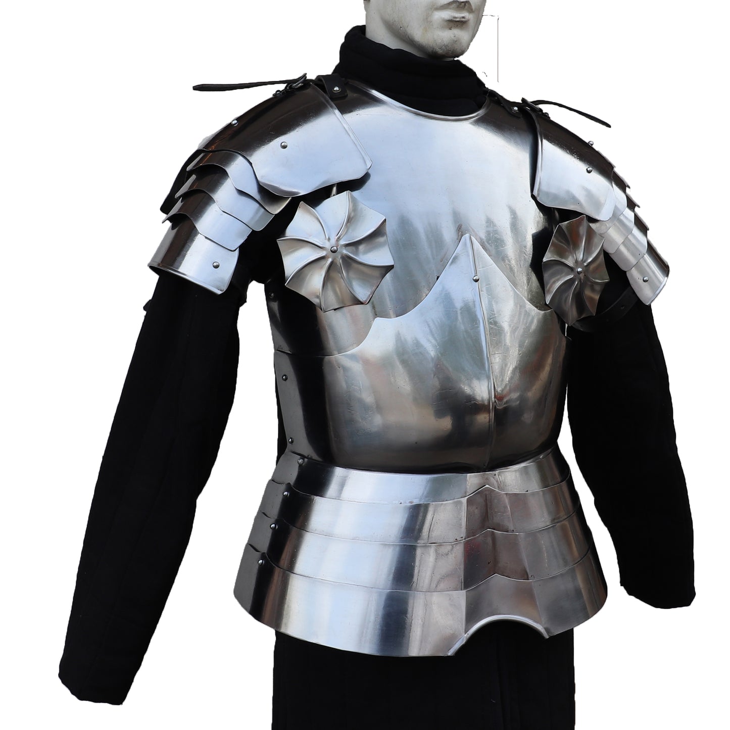 Medieval Warrior Knights Crusader Cuirass Chest Plate