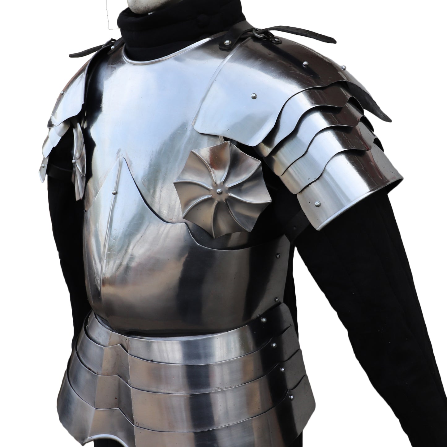 Medieval Warrior Knights Crusader Cuirass Chest Plate