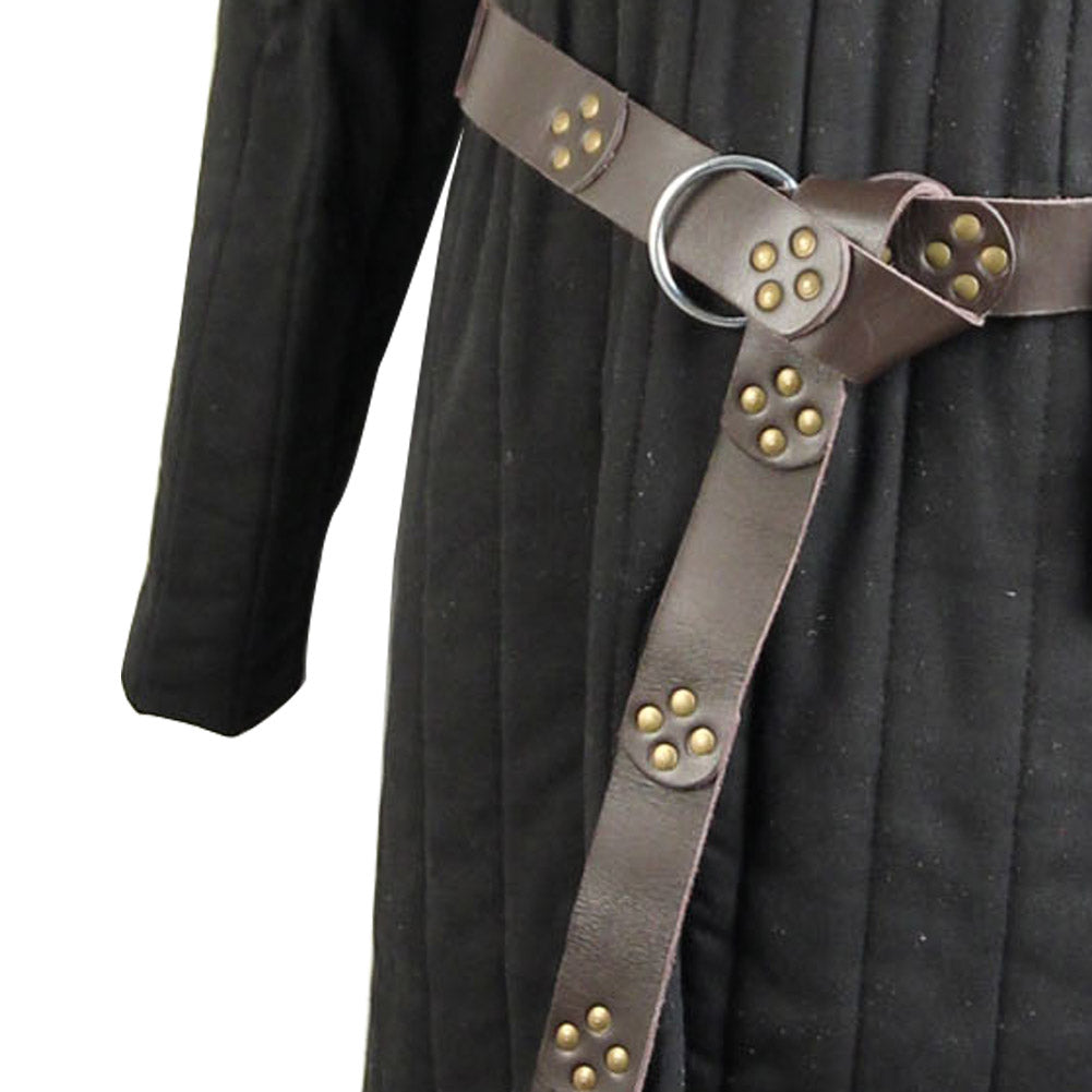 Handmade Warrior Status Medieval Leather Belt