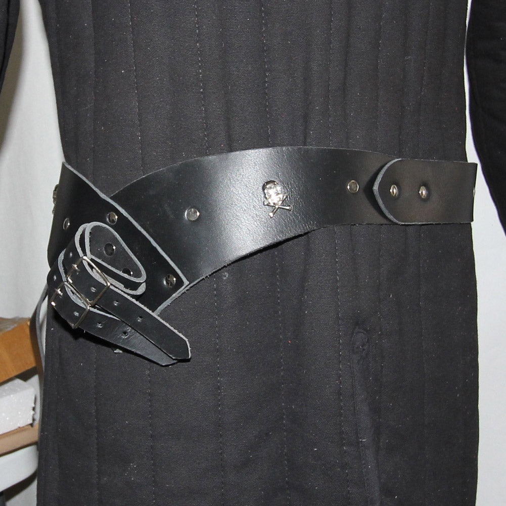 Leather High Seas Pirate Handmade Sword Belt