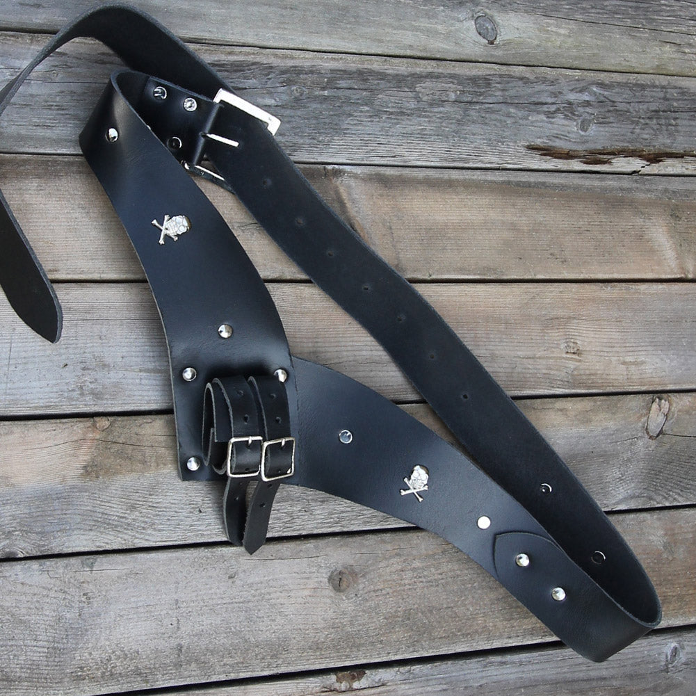 Leather High Seas Pirate Handmade Sword Belt