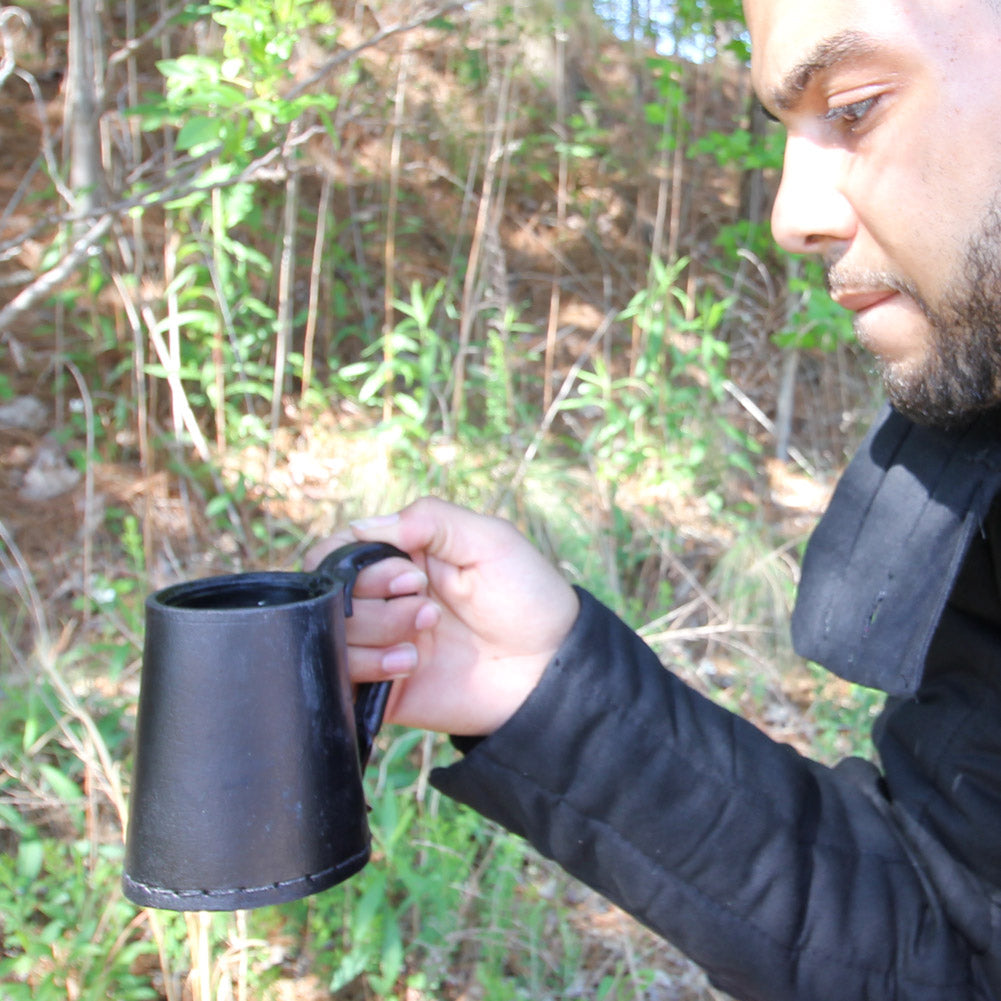 Leather Jack Have a Drink Tankard Mug