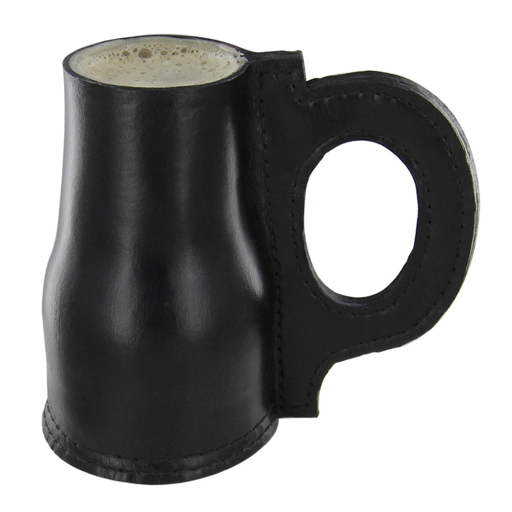 Handmade Leather Pale Ale Jacks Tankard