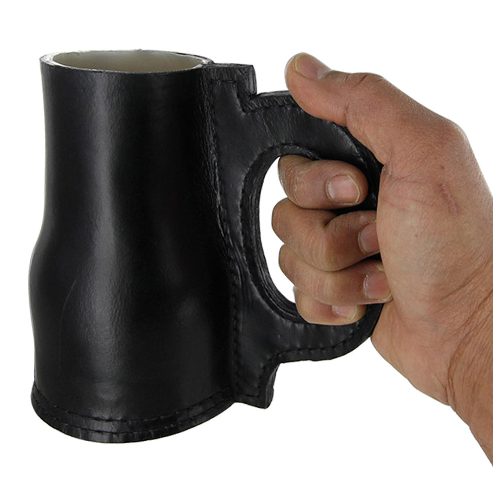 Handmade Leather Pale Ale Jacks Tankard