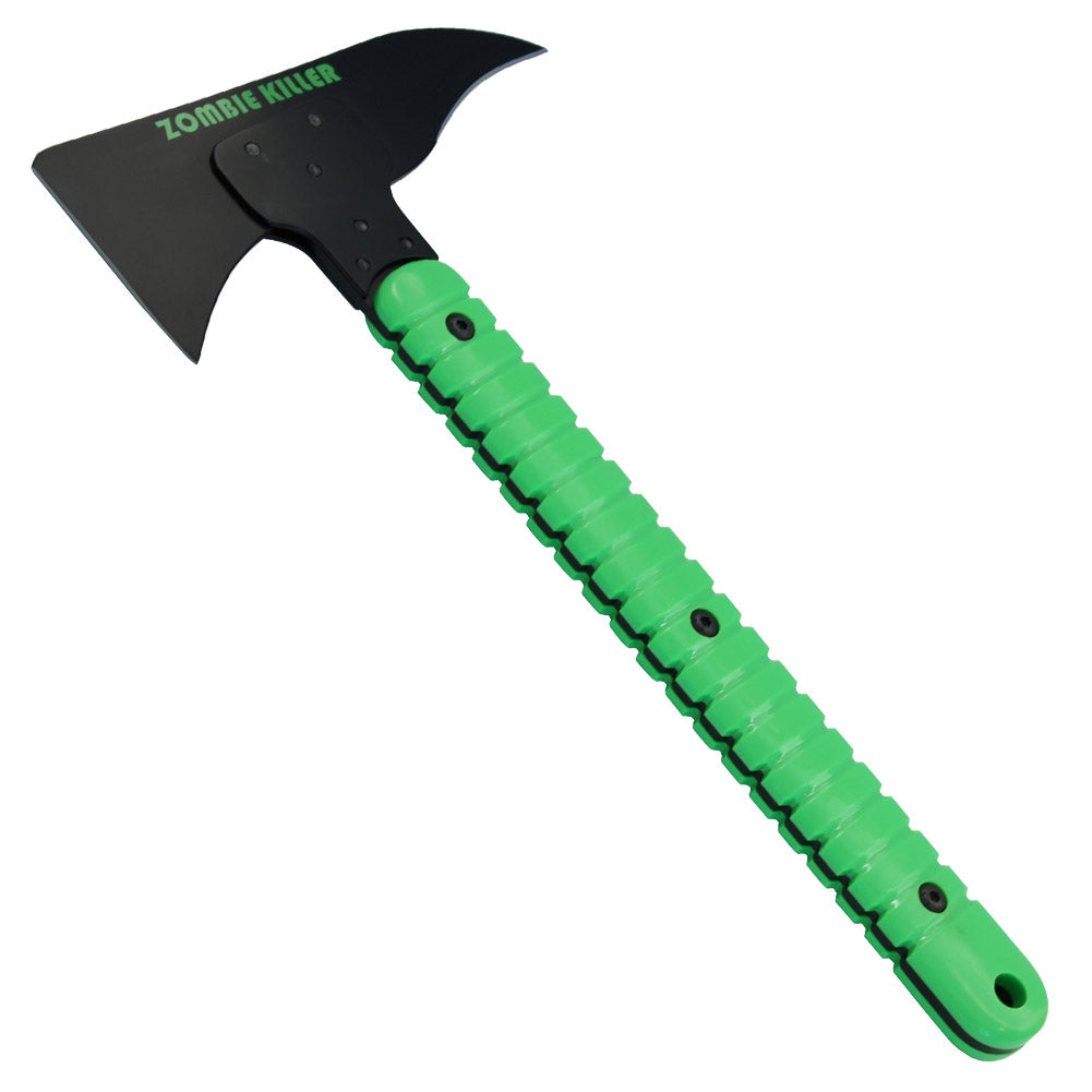 Killer Heavy Duty Throwing Axe Green Fire Breaker