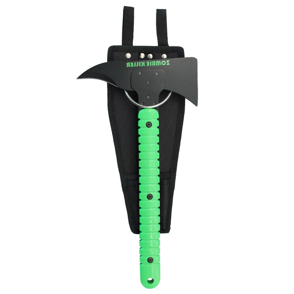 Killer Heavy Duty Throwing Axe Green Fire Breaker