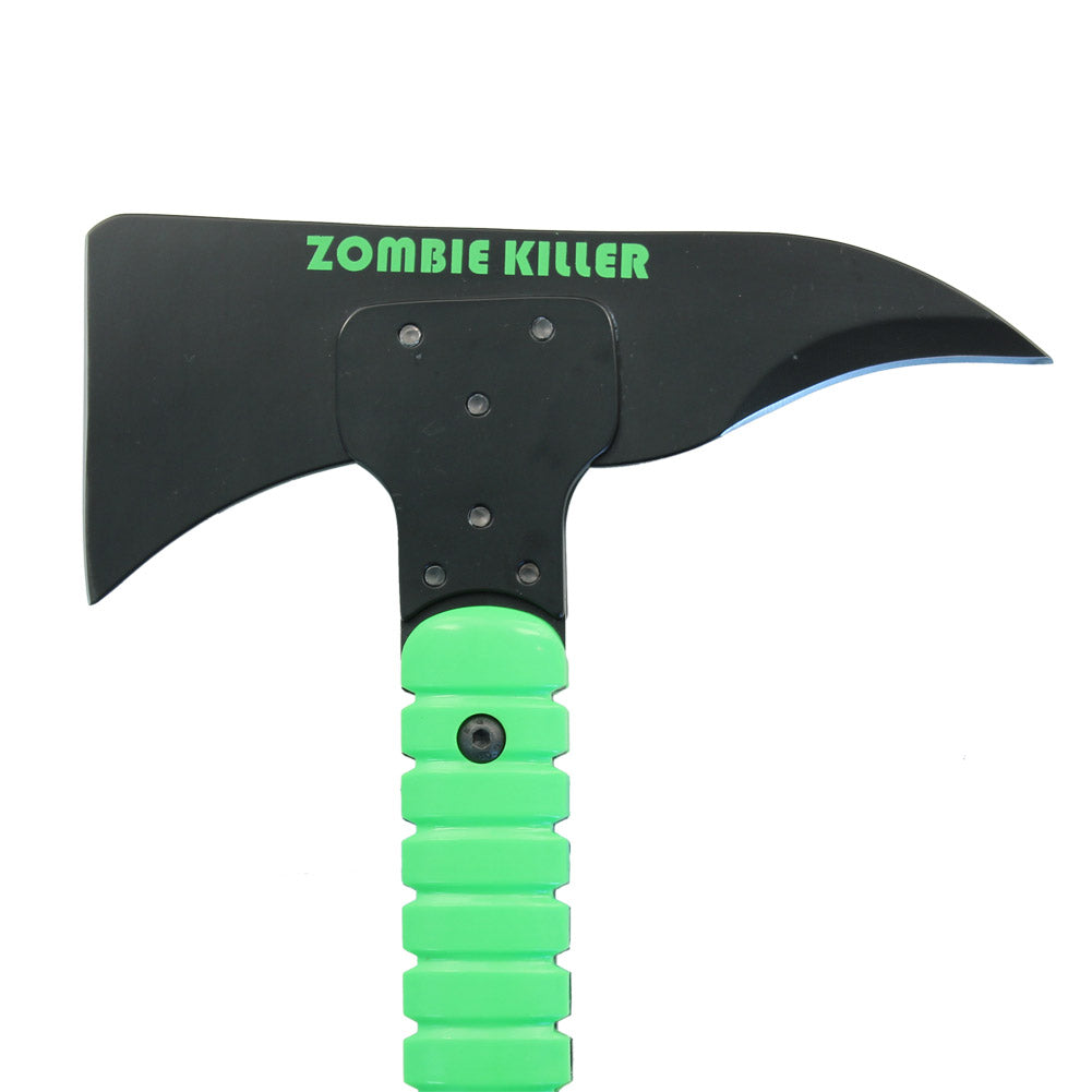 Killer Heavy Duty Throwing Axe Green Fire Breaker