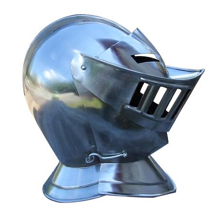 Mens Closed Knight Armour  Helmet