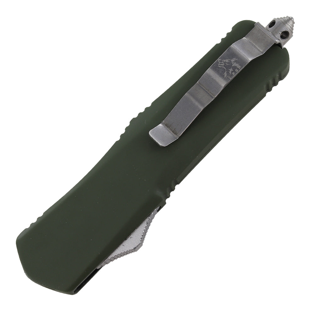 D Day Tactical Dual Action Out the Front Automatic Knife