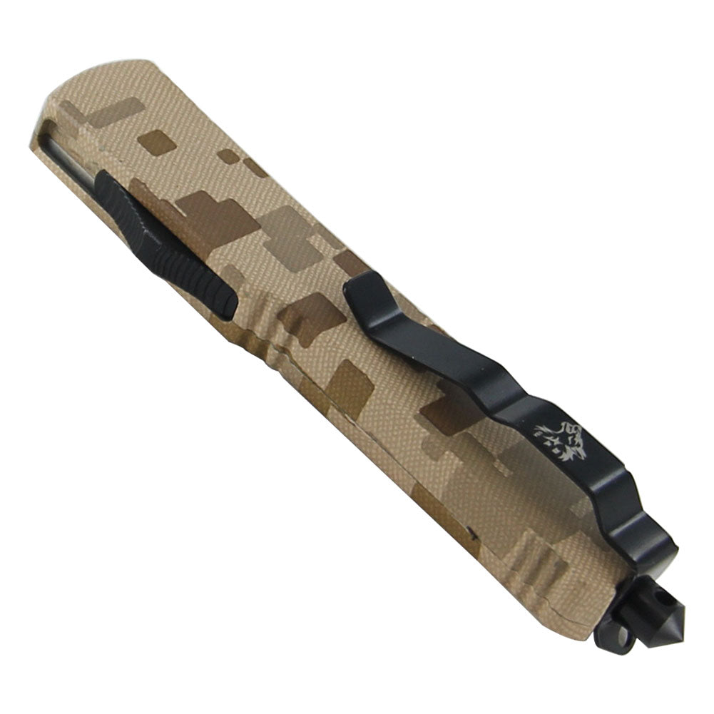 Desert Warrior OTF Tactical Automatic Knife