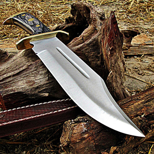 Outer Ridge Full Tang Bowie Hunting Knife