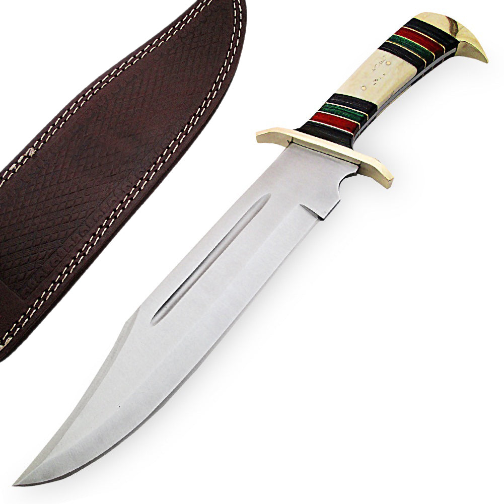 Full Tang Mediterranean Basin Fixed Blade Bowie Knife