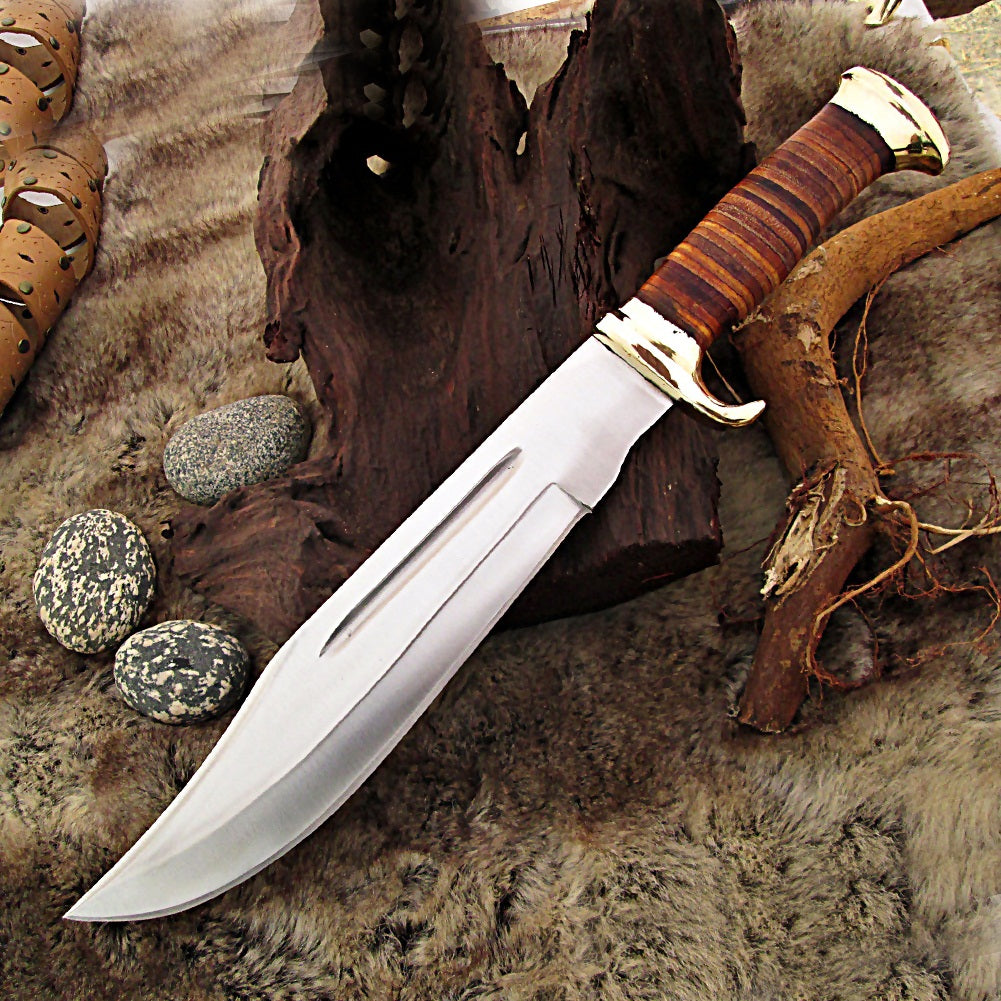 Persian Blood Hunting Bowie Knife