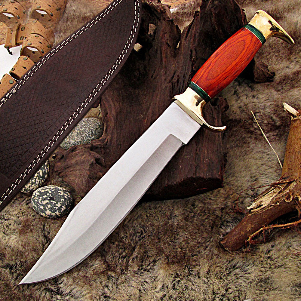 Bayou Brother Fixed Blade Bowie Knife