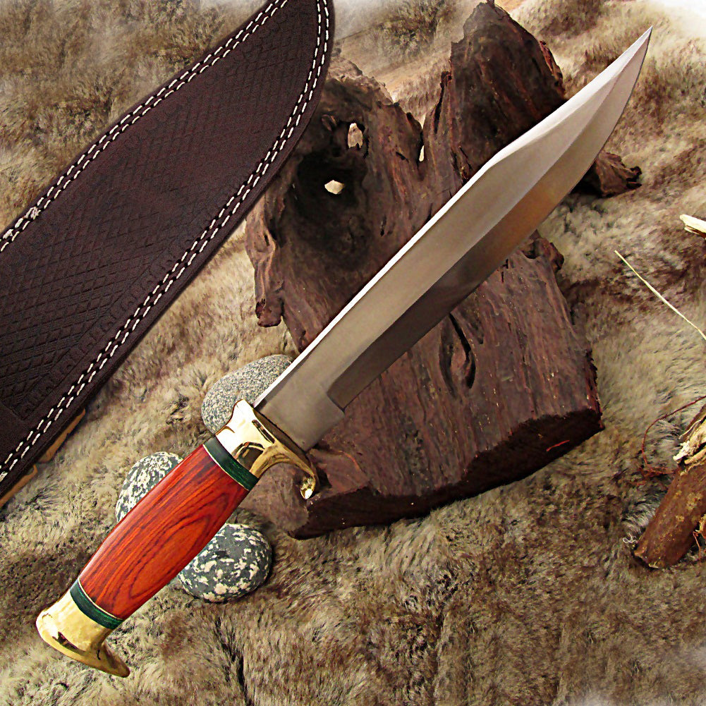 Bayou Brother Fixed Blade Bowie Knife