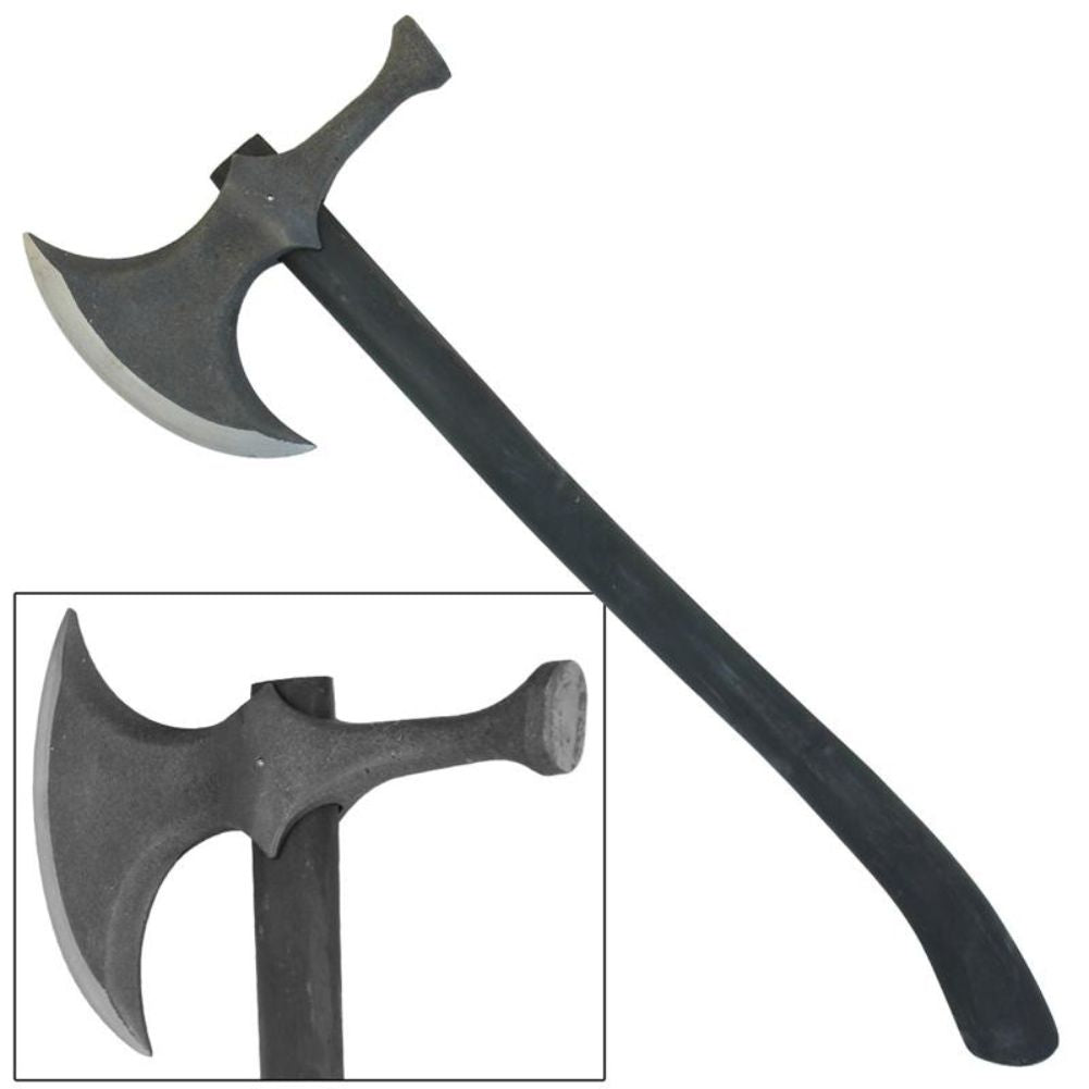 Rustic Barbarian Hammerhead Battle Axe