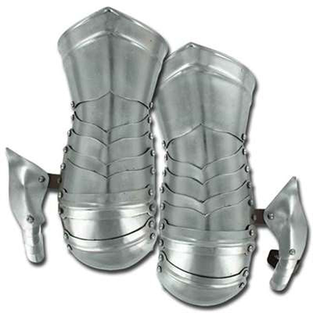 Medieval Knights Forged Mitten Cuff Gauntlet Set