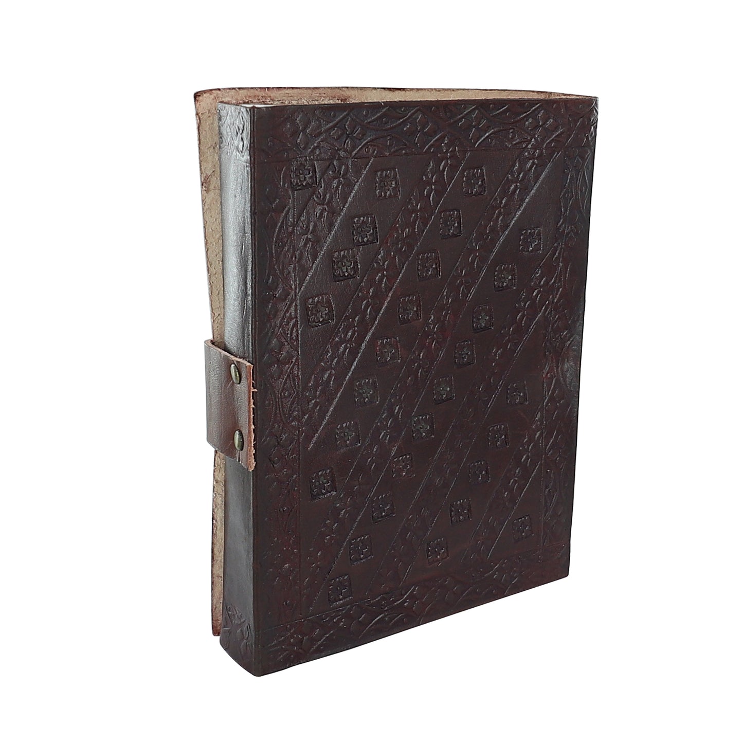 Sacred Tree of Life Embossed Leather Writing Journal