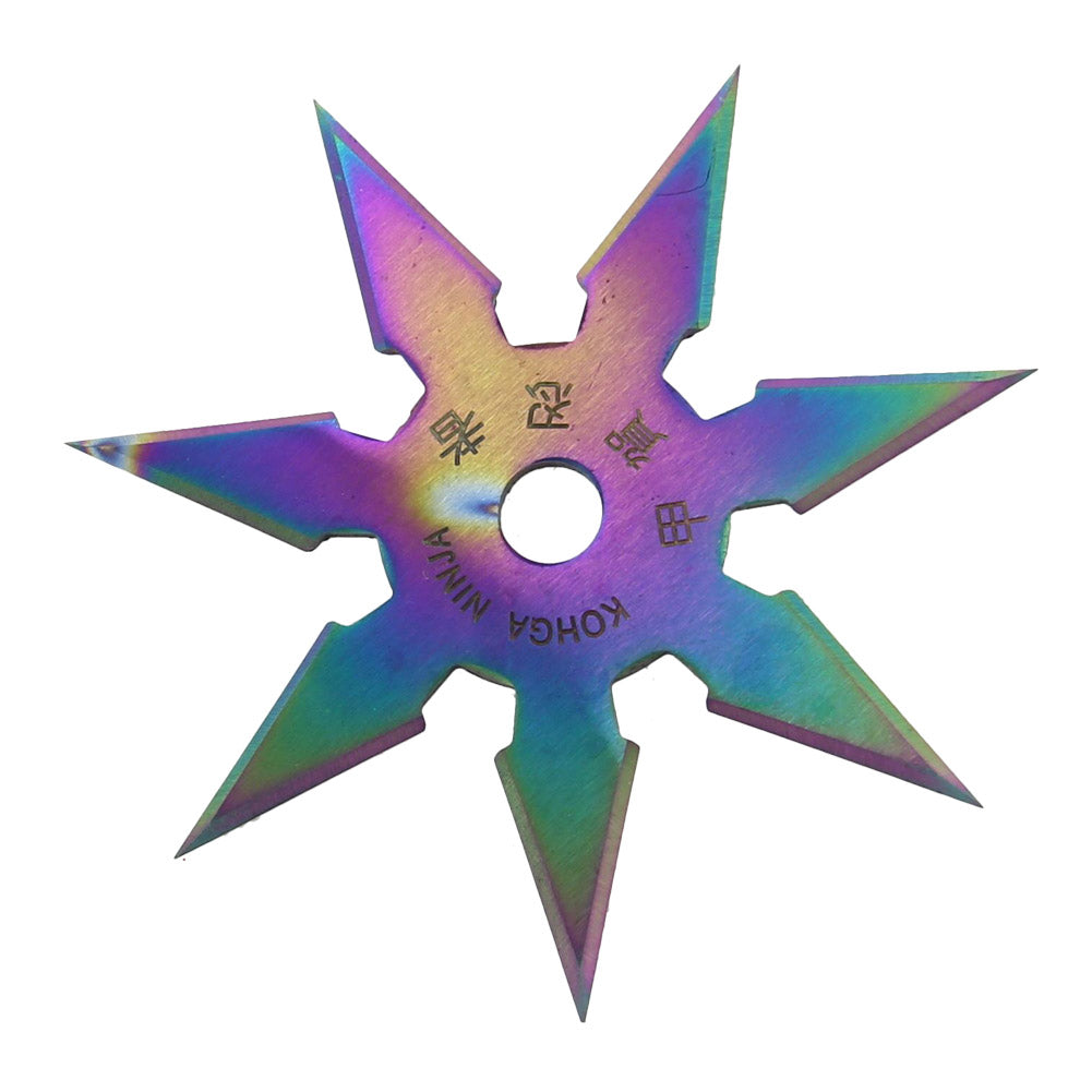 Secret Khoga Ninja Seven Points Throwing Star Titanium