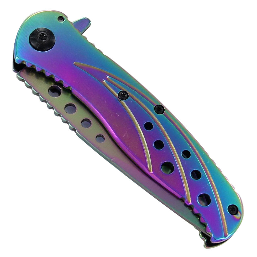 Spring Assisted Caribbean Sunset Pocket Knife