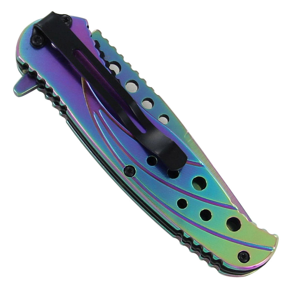 Spring Assisted Caribbean Sunset Pocket Knife