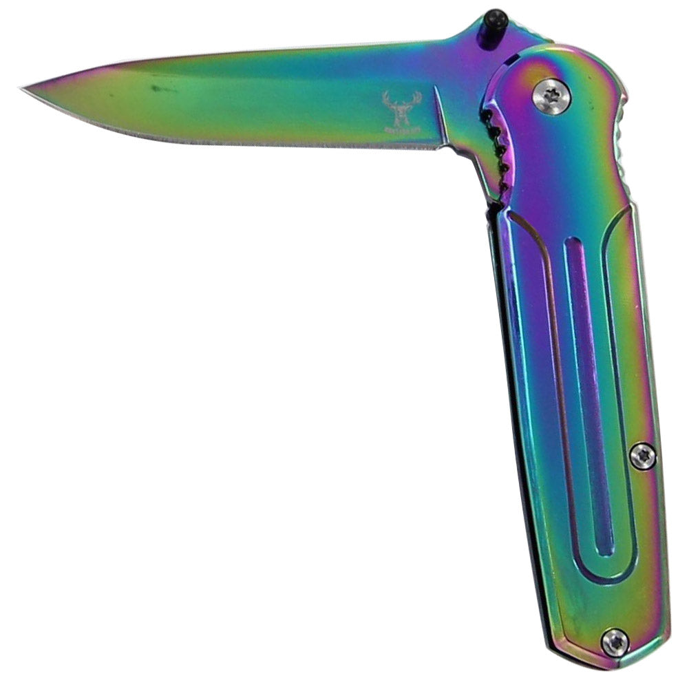 Urban Pioneer Hunt For Life Spring Assist Knife