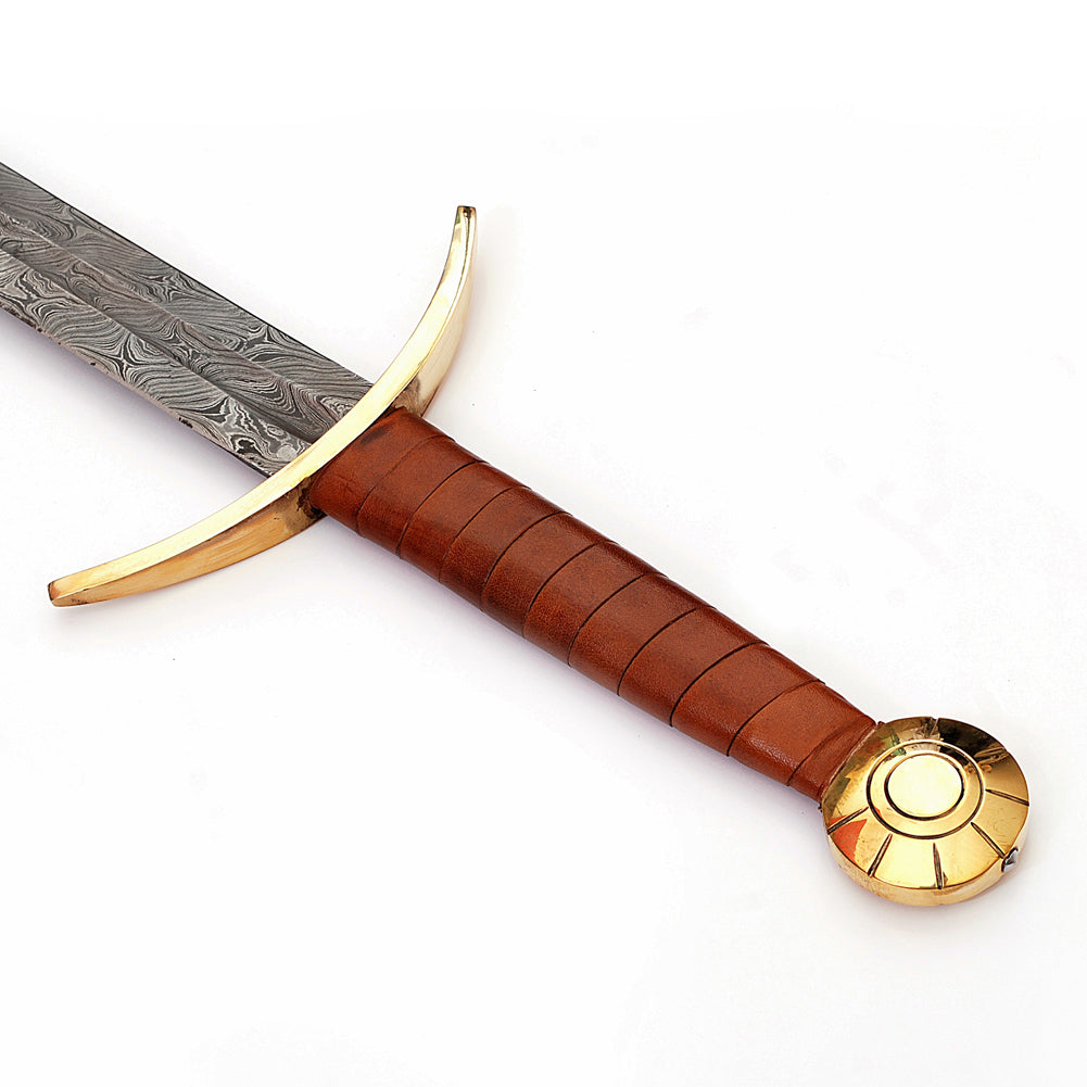 Damascus Blood Frenzy Functional Viking Sword