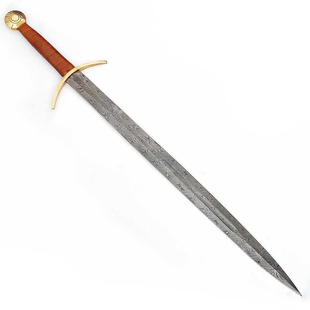 Damascus Blood Frenzy Functional Viking Sword