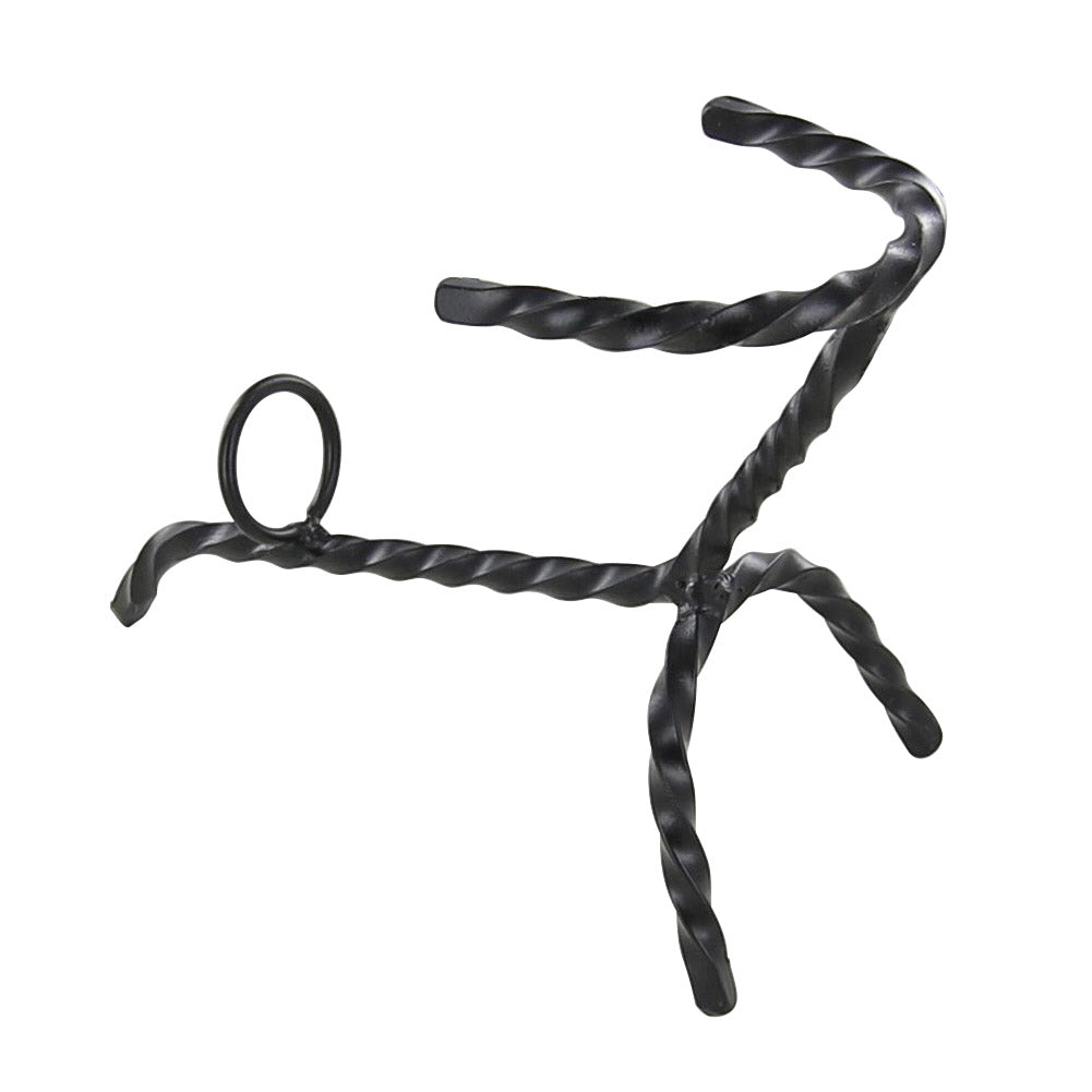 Hand Forged Twisted Iron Horn Stand 11E1-ST2