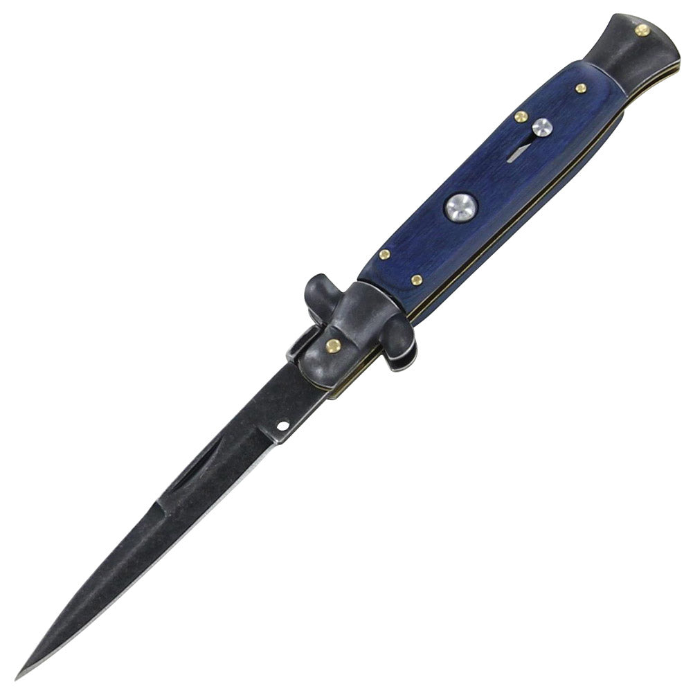 Automatic Folding Stiletto Knife