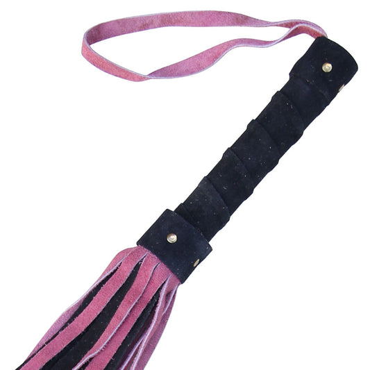 Suede Handmade Ravishing Blush Flogger