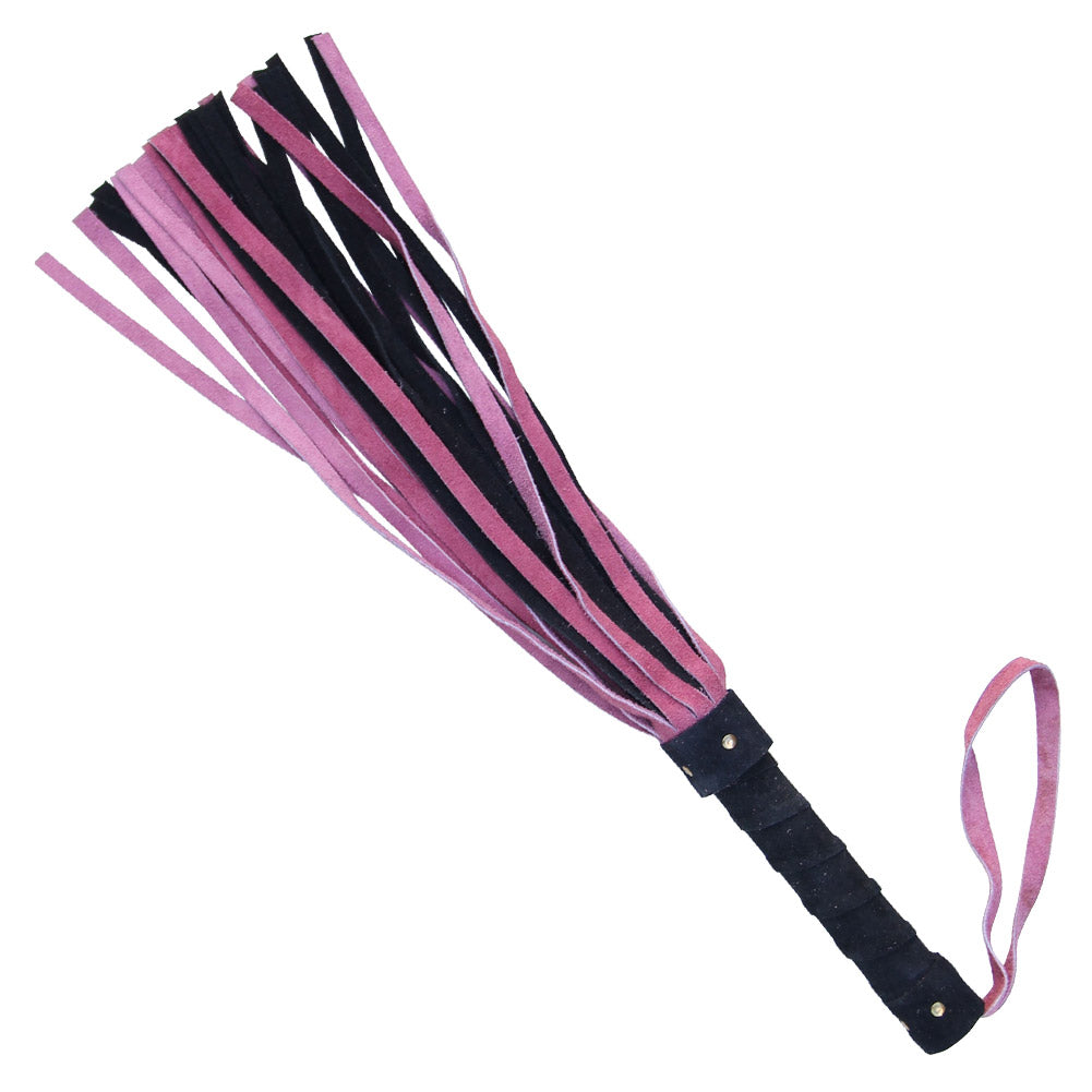 Suede Handmade Ravishing Blush Flogger