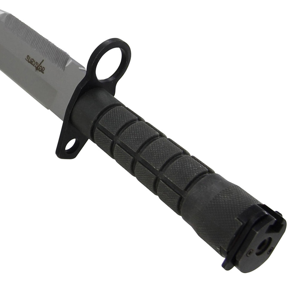 Survivor Special Ops Military Bayonet Knife Silver