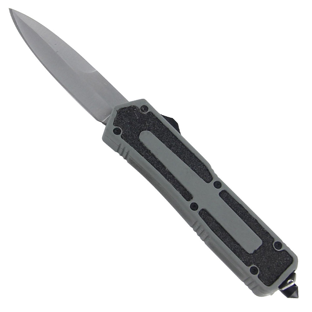 Dual Action Gunmetal Gray Automatic OTF Knife