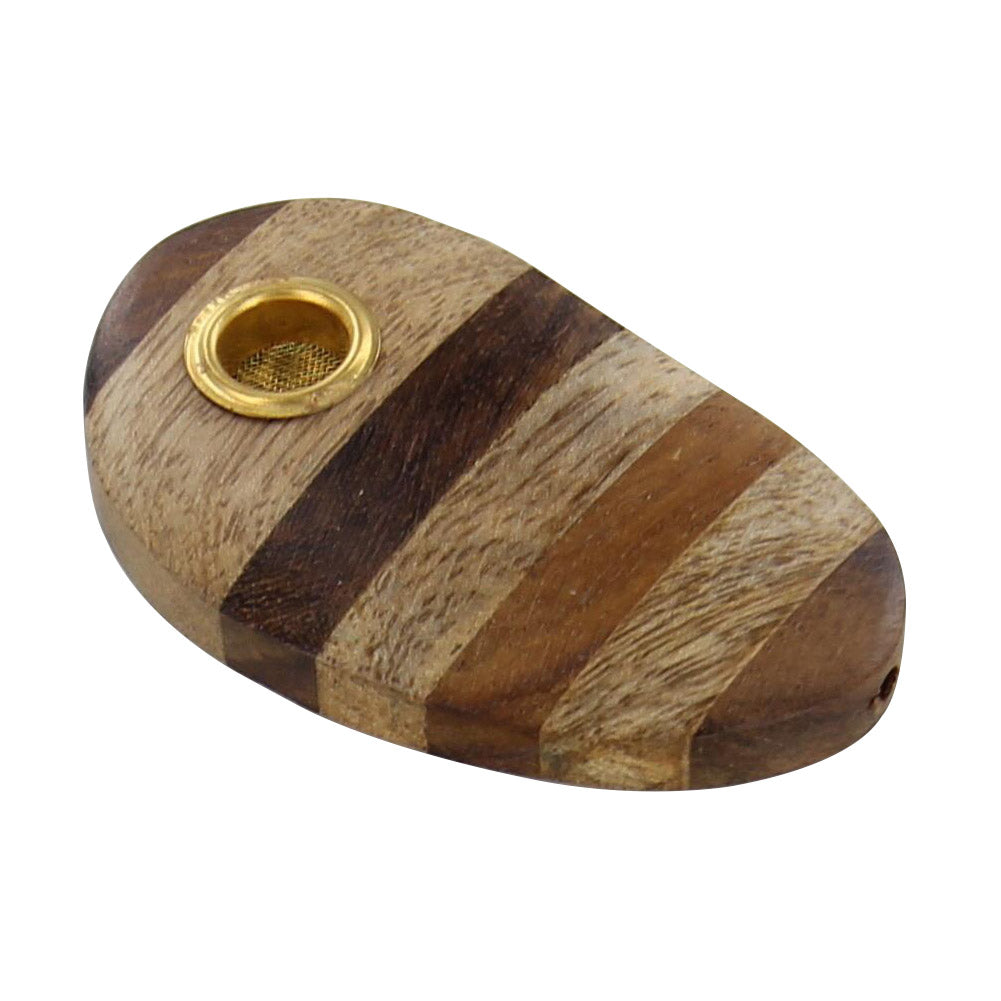 The Bath Club Wooden Multi-Layer Dwarf Tobacco Pocket Pipe