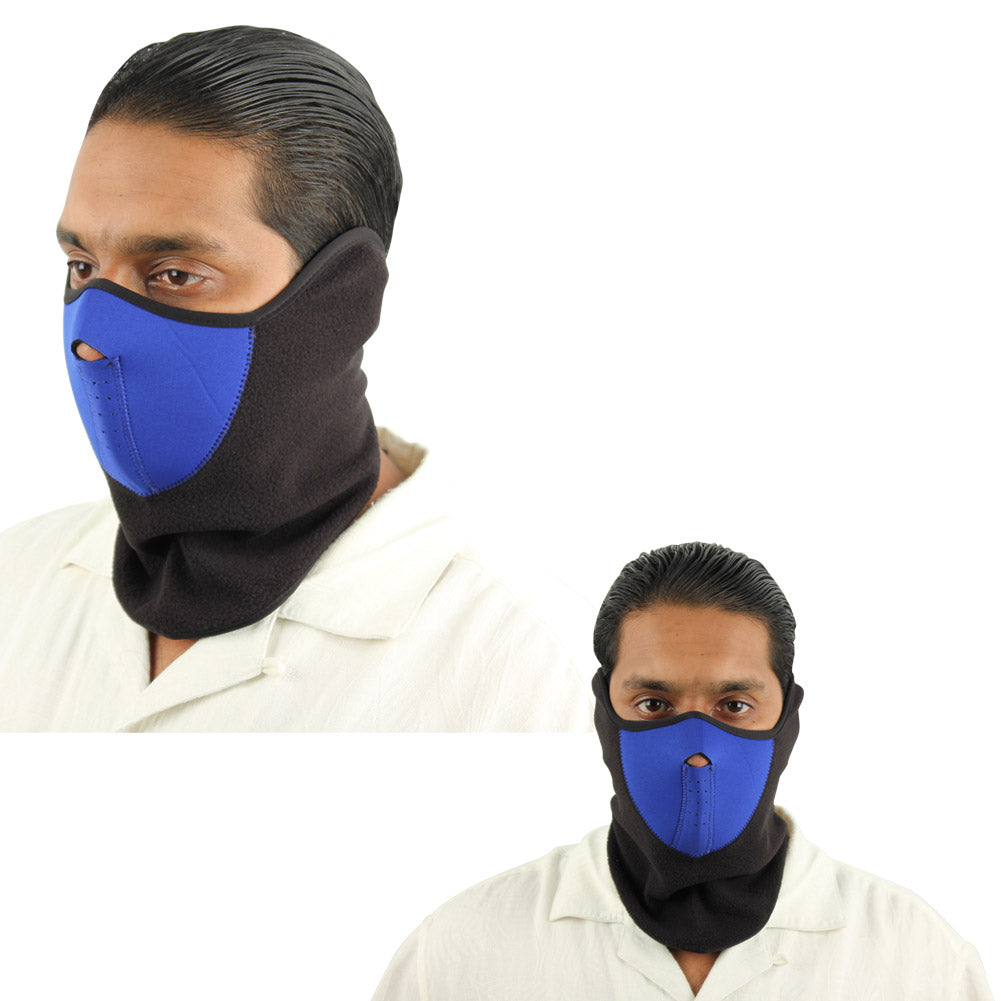 True Blue Neoprene Face Mask