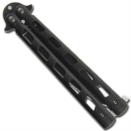 Unchained Balisong Butterfly Knife - Black