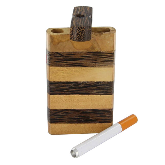 Wooden Cigarette Kalenjin Tobacco Case Dugout