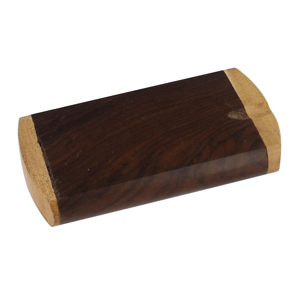 Wooden Crafted Blank Slate Cigarette Tobacco Case Dugout