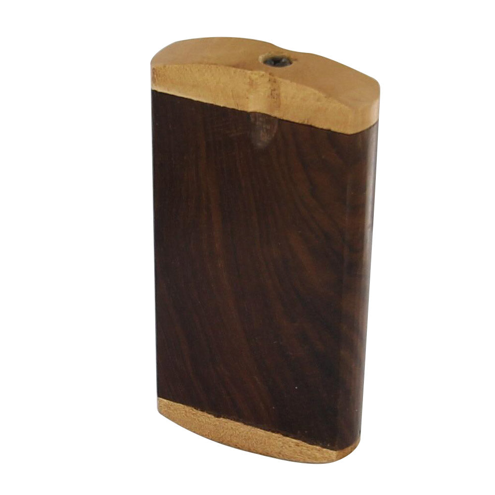 Wooden Crafted Blank Slate Cigarette Tobacco Case Dugout