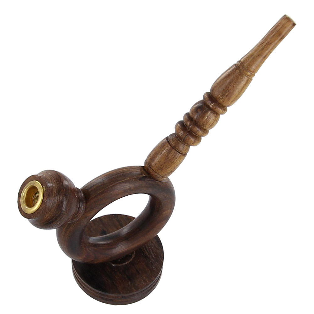 Wooden House Sparrow Tobacco Pipe