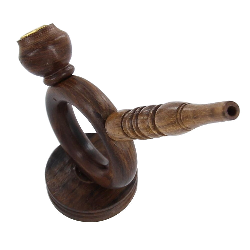 Wooden House Sparrow Tobacco Pipe