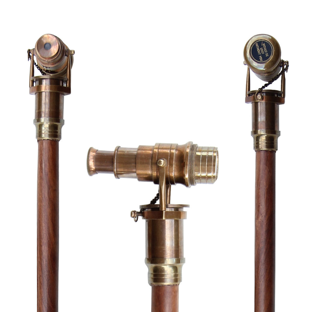 Would Be Lost Without You Steampunk Walking Cane